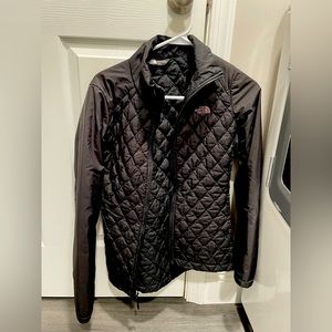 Black The North Face jacket.